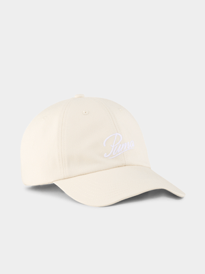 Puma Script Logo Alpine Snow Dad Cap