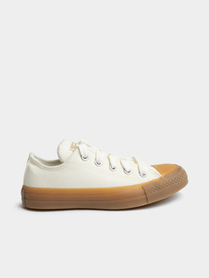 Women's Converse CTAS Textures Cream/Tan Sneaker