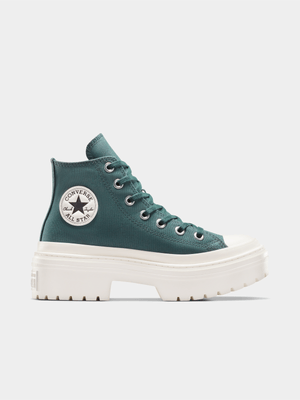 Converse Women's CTAS Lugged Heel Green Platform