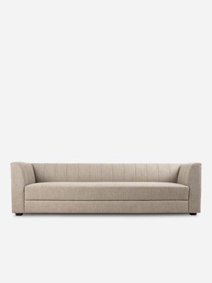 Alexa 5 Seater Couch LuxGuard Colourwash Taupe