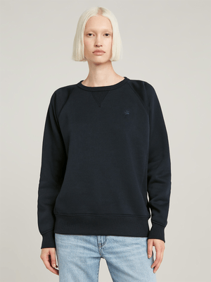 G-Star Women's Premium Core Dark Blue 2.0 Sweater