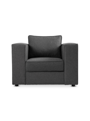 Huxley 1 Seater Couch LuxGuard Dynamo Iron