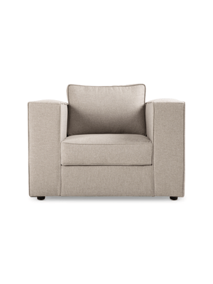 Huxley 1 Seater Couch LuxGuard Dynamo Iron
