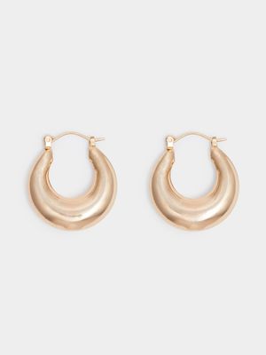 The FIX Women's Gold Mini Hoop Earrings