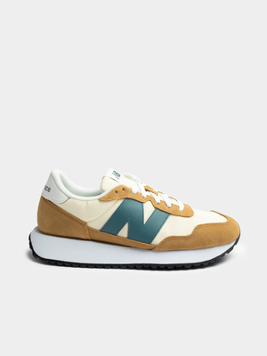 Mens New Balance 237 V1 Light Yellow/Tan Sneaker