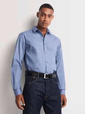 Men's Markham Fashion Lounge Blue Shirt