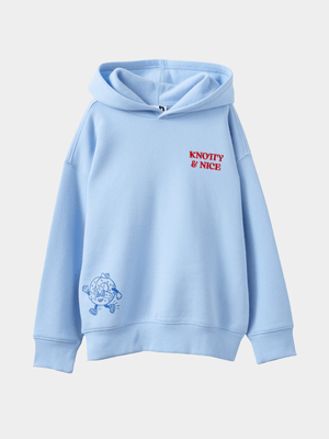 Cotton On Kids Boy Blue Sammy Oversize Hoodie