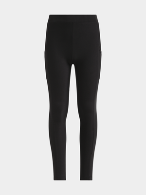 TS Girls Pocket Black Tights