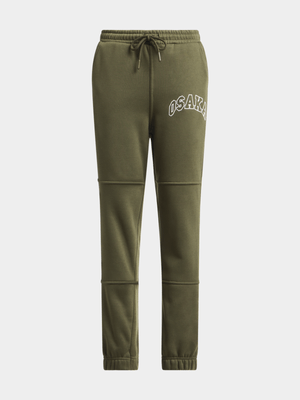 Jet Teen Boys Olive Osaka Active Pants
