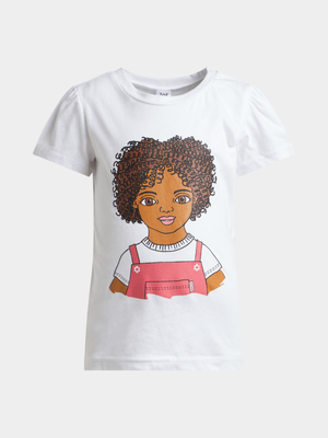 Jet Younger Girls White T-Shirt