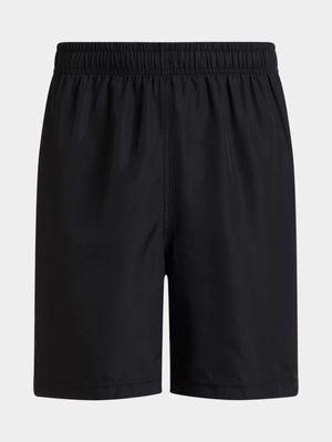TS Boys Woven Black Training Shorts
