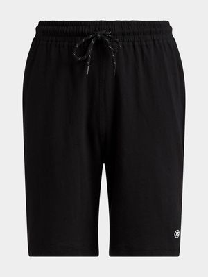 TS Boys Black Pull On Shorts