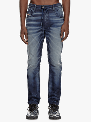 Men's Diesel Blue 2032 D-Krooley-B Jogg Jeans