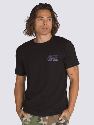 Vans Men's Shop Front Graphic Black T-Shirt