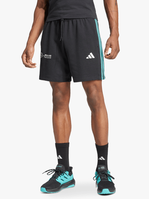 adidas Originals Men's Mercedes AMG Petronas Formula One Team DNA Black Shorts