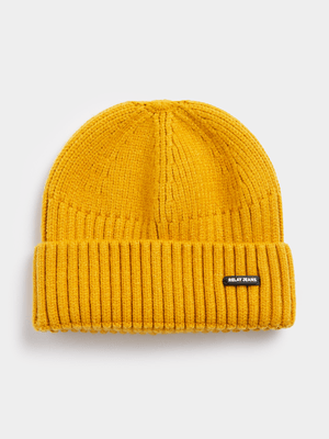 Men's Relay Jeans Micro Ochre Beanie