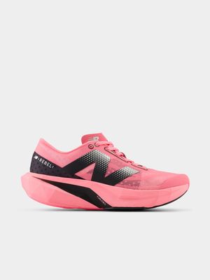 New Balance Womens Fuelcell Rebel v4 Pink Running Shoes