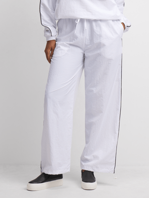Jet Women's White Wide Leg Active Pants