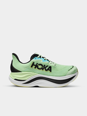 Hoka Mens Skyward X Green/Black Running Shoes
