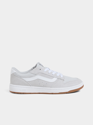 Vans Mens Ryland Grey/White/Gum Sneakers