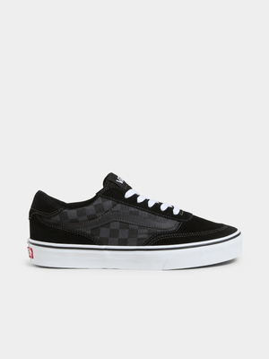 Vans Mens Brooklyn Black/Charcoal Sneakers
