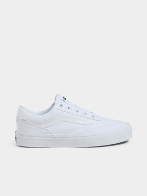Vans Womens Brooklyn White Sneakers