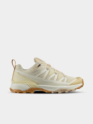 Salomon Womens X Ultra 360 Edge Wheat/Shortbread/Peach Trail Running Shoes