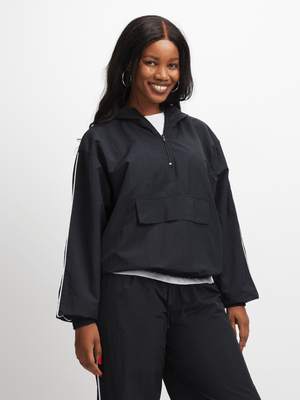 Jet Women's Black Windbreaker