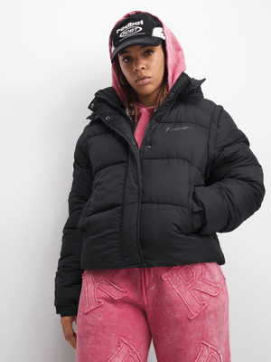 Redbat Classics Women's Black Puffer Jacket
