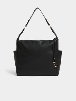 Exact Women's Black Hobo Bag