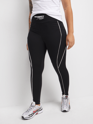 Redbat Athletics Women's Black Leggings