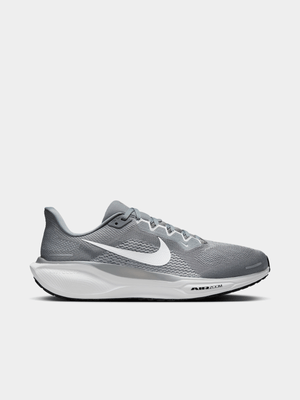 Nike Mens Air Zoom Pegasus 41 Grey/White Running Shoes