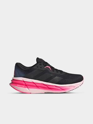 adidas Womens Adistar 3 Black/Lucid Pink Running Shoes