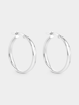Sterling Silver Hoop Earrings