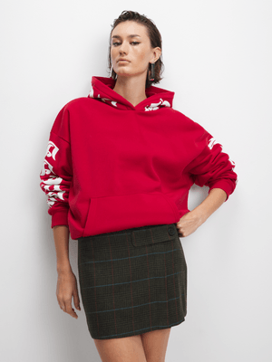 The FIX Women's Fatigue Melton Mini Skirt