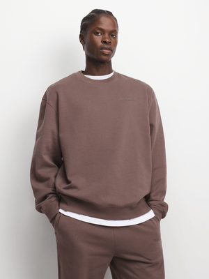 Redbat Classics Men's Brown Sweat Top