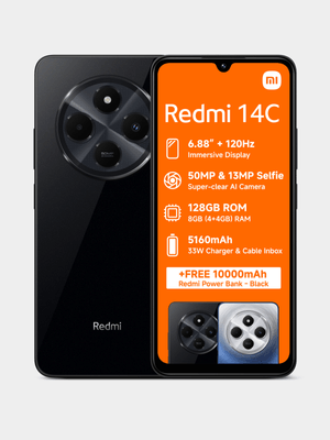 Xiaomi Redmi 14C Dual Sim 15GB+50min - Telkom