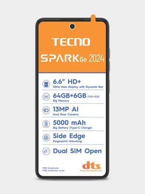 Tecno Spark Go 2024 Dual Sim - Vodacom