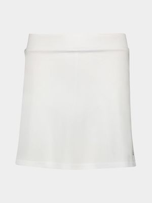 TS Girls White Skort