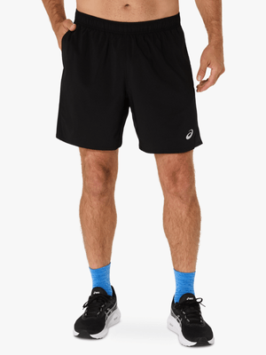 Asics Mens Core 7 Inch Performance Black Shorts