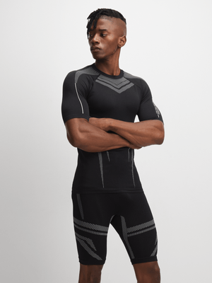 TS Mens Baselayer Black Shorts