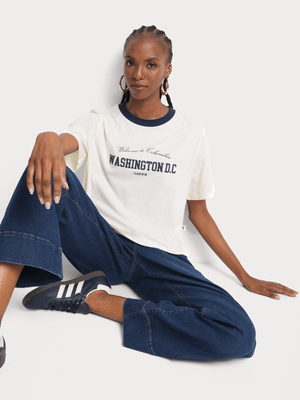 Washington Graphic Oversized T-Shirt