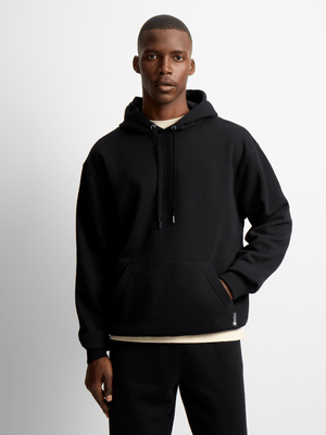 TS Mens Dynamic Fleece Black Hoodie