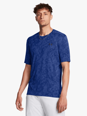 Under Armour Mens Tech™ Vent Geode Blue Tee