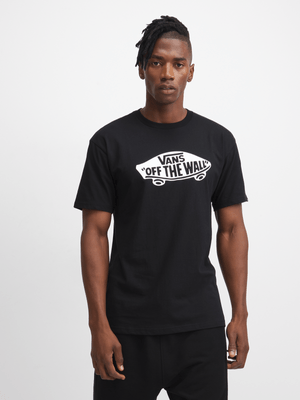 Mens Vans Off The Wall Board Black Tee