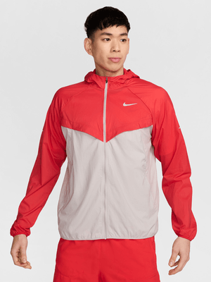 Nike Mens Stride Repel UV Red Jacket