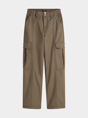 Vans Women's 6OZ Canvas Sidewalk Beige Pants