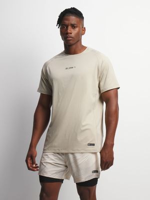 TS Mens Dri-Tech® 2-In-1 All Over Print Cream Run Shorts