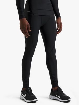 TS Mens Compression Black Long Tights