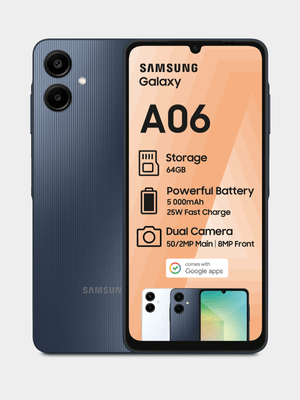Samsung A06 Dual Sim +15GB +50min - Telkom